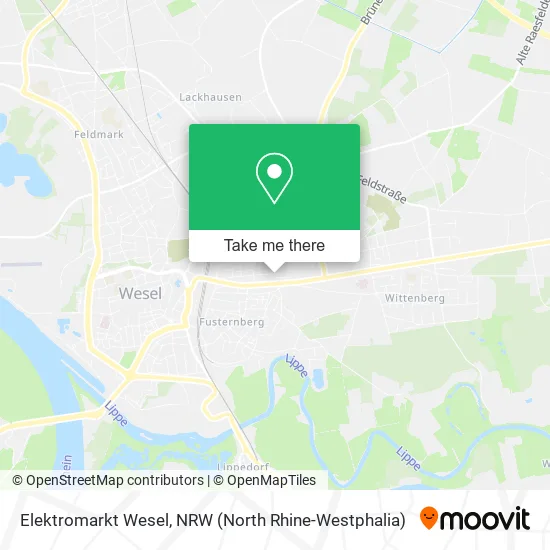 Карта Elektromarkt Wesel