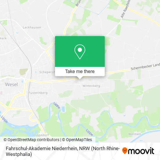 Карта Fahrschul-Akademie Niederrhein