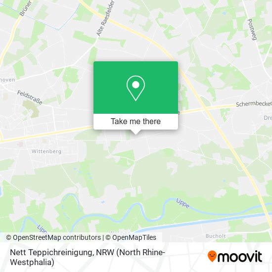 Nett Teppichreinigung map