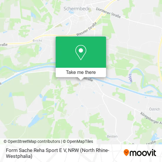 Карта Form Sache Reha Sport E V