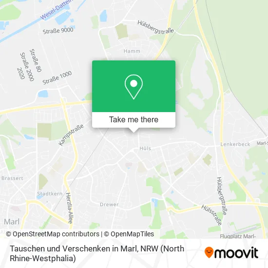 Tauschen und Verschenken in Marl map