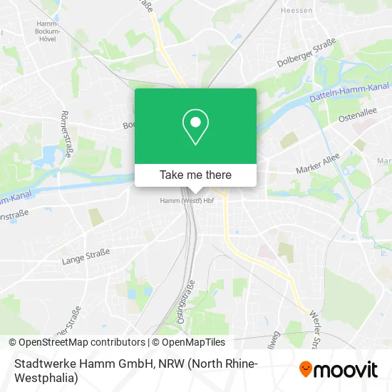 Stadtwerke Hamm GmbH map