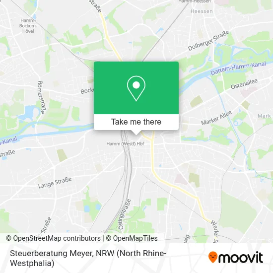 Steuerberatung Meyer map