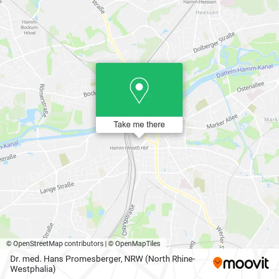 Dr. med. Hans Promesberger map