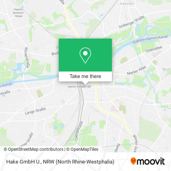 Карта Hake GmbH U.