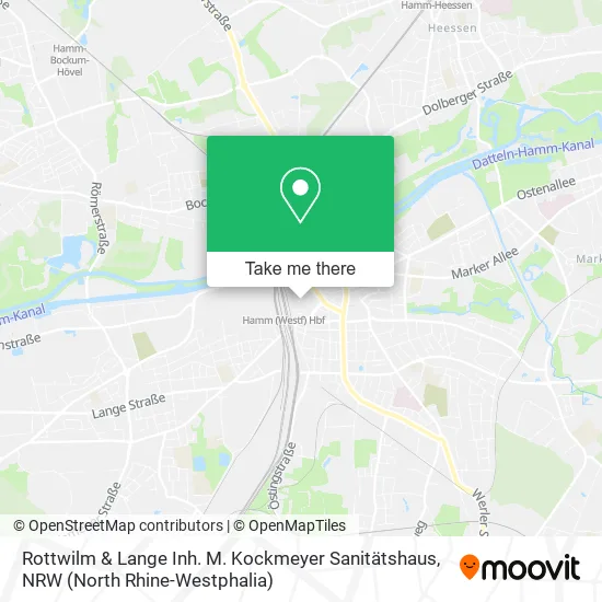 Rottwilm & Lange Inh. M. Kockmeyer Sanitätshaus map