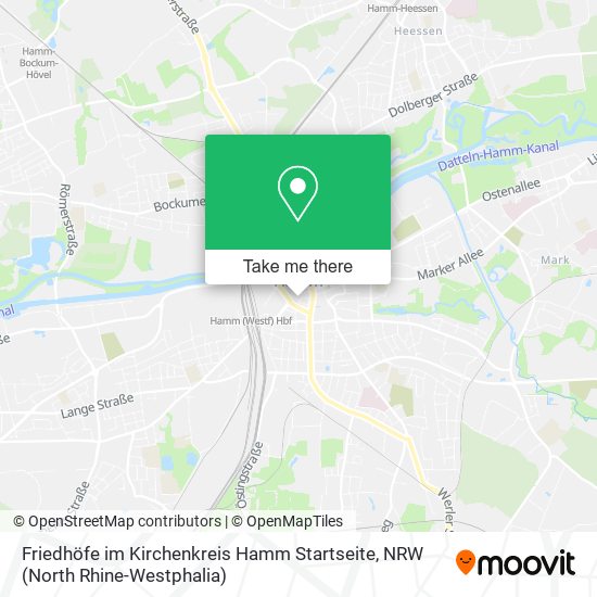 Friedhöfe im Kirchenkreis Hamm Startseite map