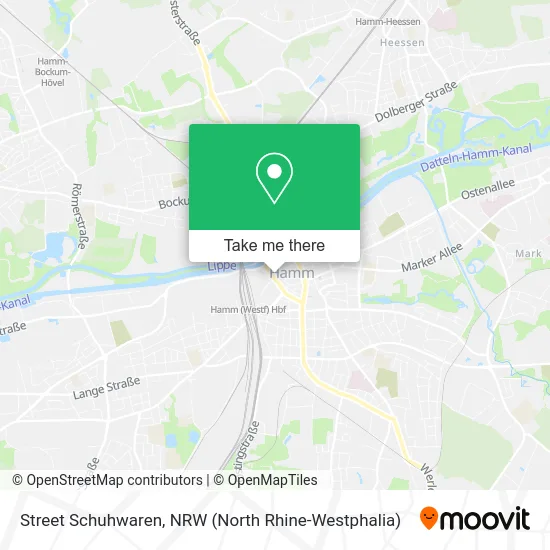 Street Schuhwaren map