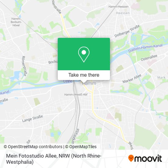 Mein Fotostudio Allee map