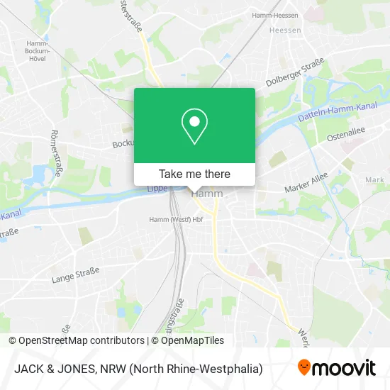 Карта JACK & JONES