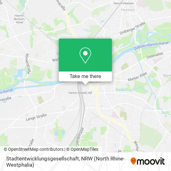 Stadtentwicklungsgesellschaft map