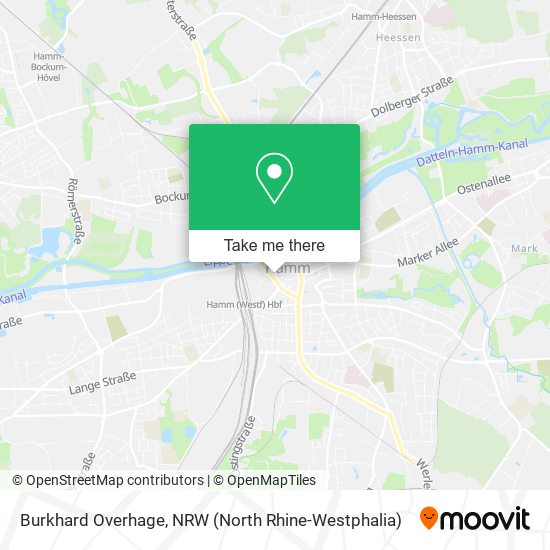 Burkhard Overhage map