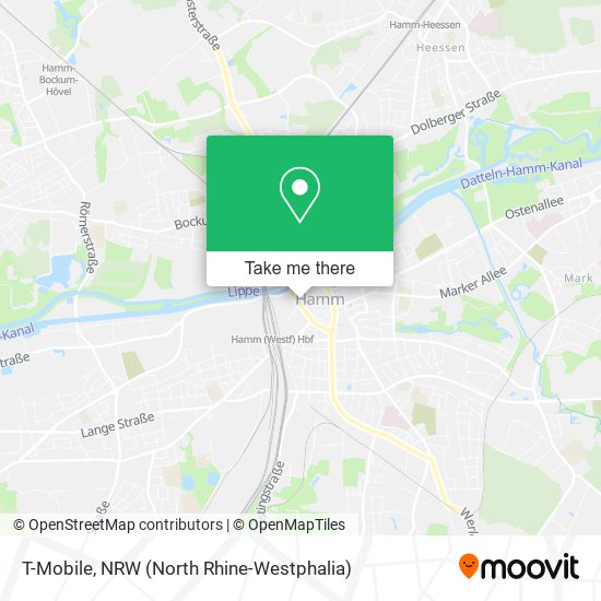 T-Mobile map