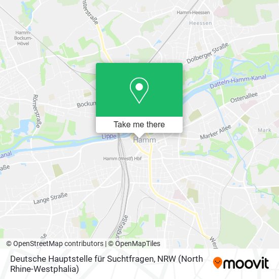 Deutsche Hauptstelle für Suchtfragen map