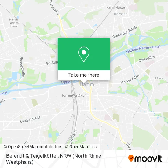 Карта Berendt & Teigelkötter