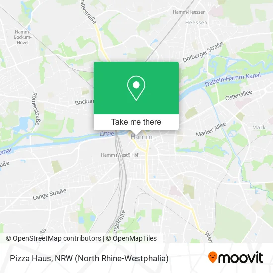 Карта Pizza Haus