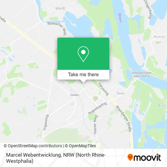 Карта Marcel Webentwicklung