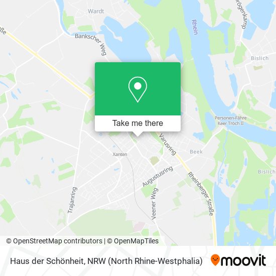 Haus der Schönheit map