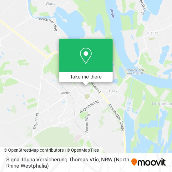 Карта Signal Iduna Versicherung Thomas Vtic