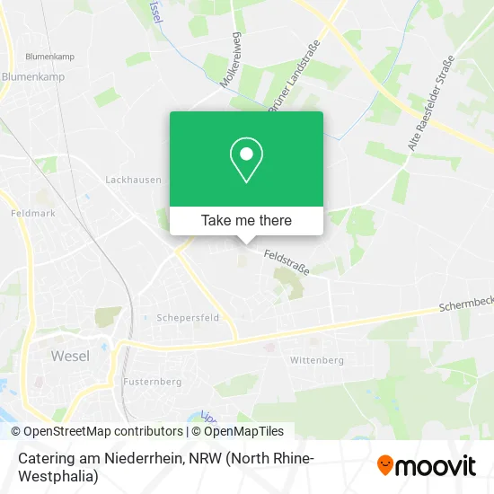 Карта Catering am Niederrhein