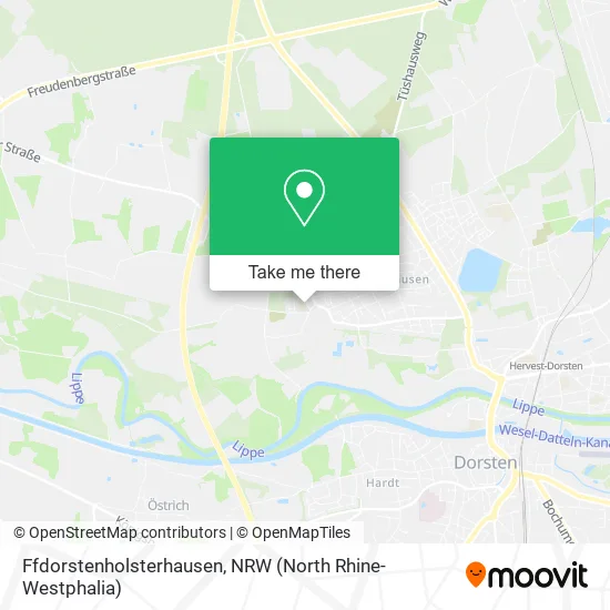 Карта Ffdorstenholsterhausen