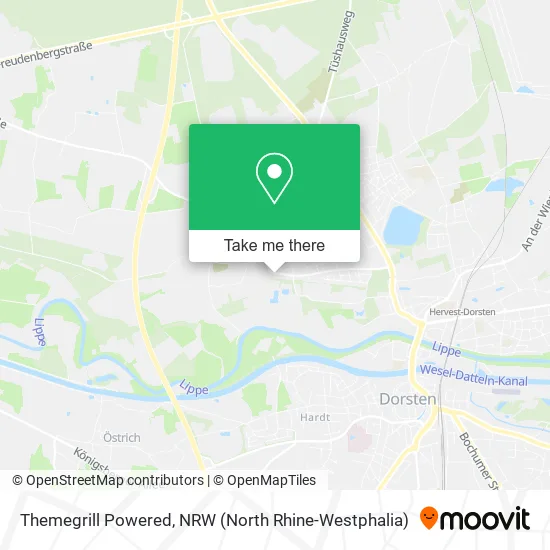 Карта Themegrill Powered