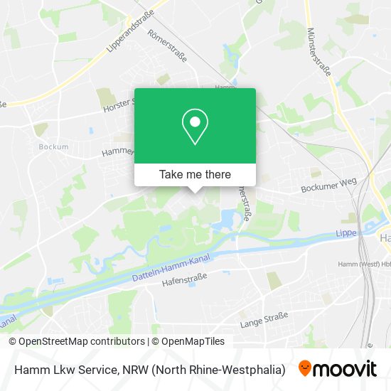 Hamm Lkw Service map