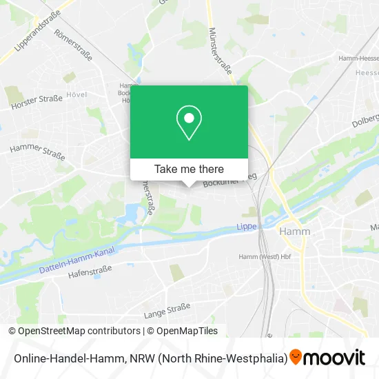 Online-Handel-Hamm map
