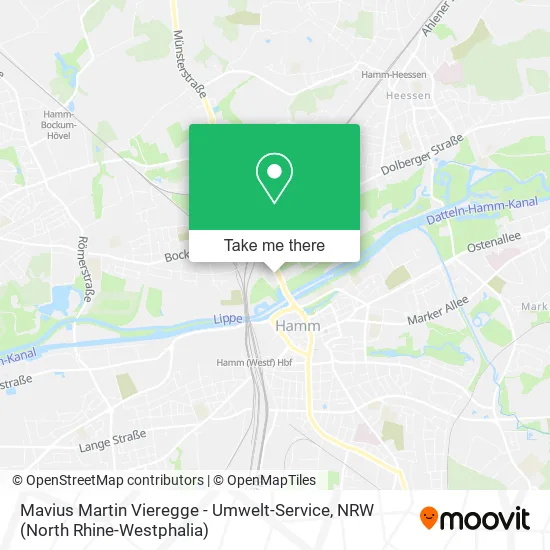 Карта Mavius Martin Vieregge - Umwelt-Service