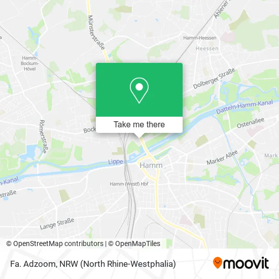 Fa. Adzoom map