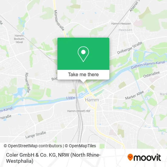 Карта Coler GmbH & Co. KG