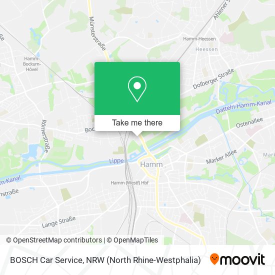 BOSCH Car Service map