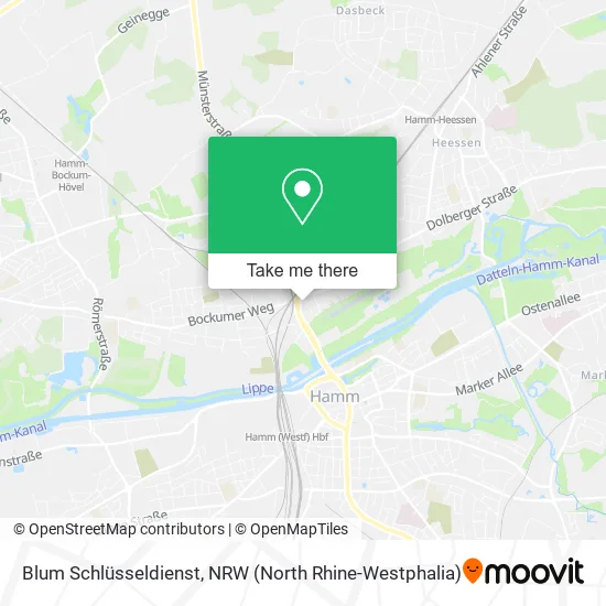 Карта Blum Schlüsseldienst