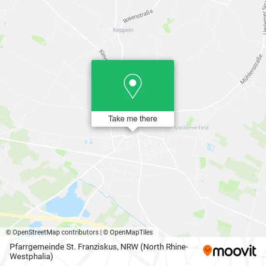 Pfarrgemeinde St. Franziskus map