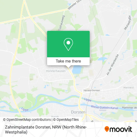 Карта Zahnimplantate Dorsten