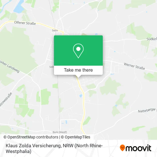 Карта Klaus Zolda Versicherung
