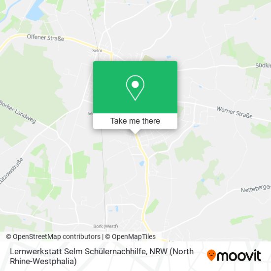 Карта Lernwerkstatt Selm Schülernachhilfe