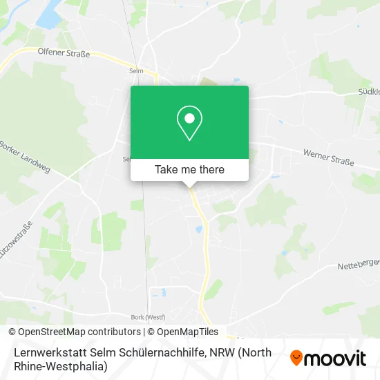 Карта Lernwerkstatt Selm Schülernachhilfe
