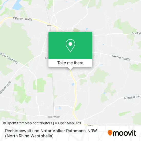 Карта Rechtsanwalt und Notar Volker Rathmann