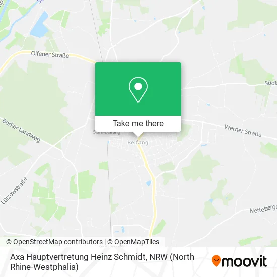 Карта Axa Hauptvertretung Heinz Schmidt