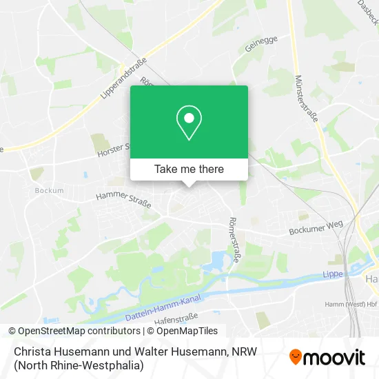 Карта Christa Husemann und Walter Husemann