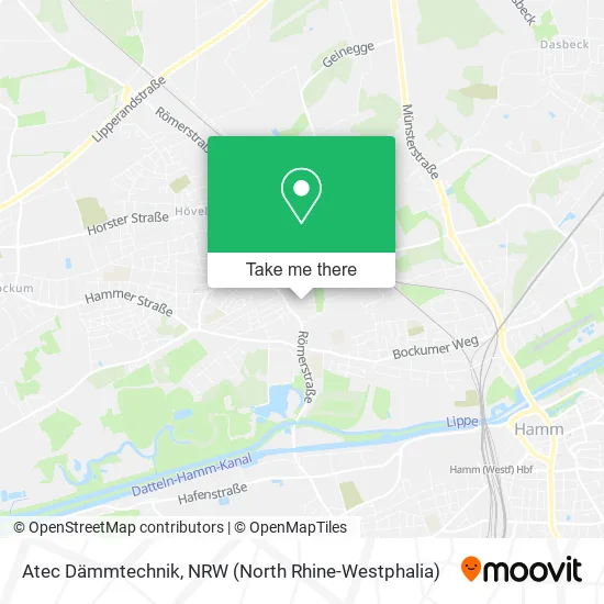 Карта Atec Dämmtechnik