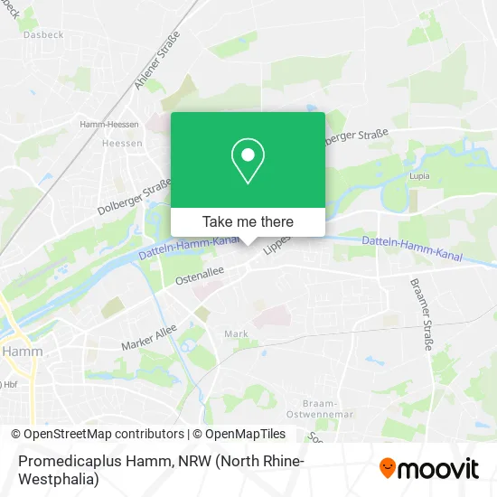 Карта Promedicaplus Hamm