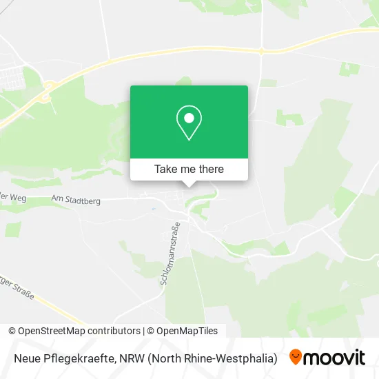 Карта Neue Pflegekraefte