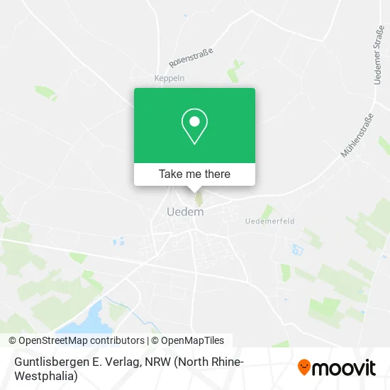 Карта Guntlisbergen E. Verlag