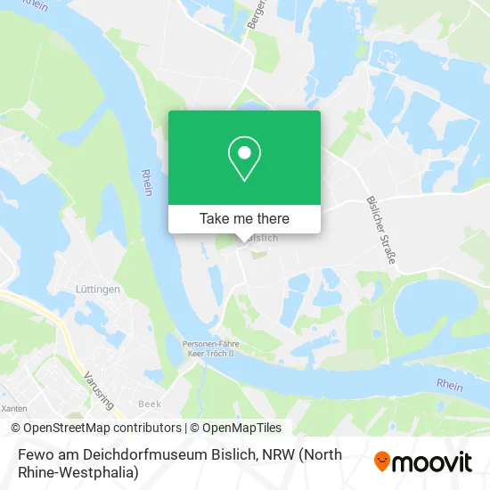 Fewo am Deichdorfmuseum Bislich map