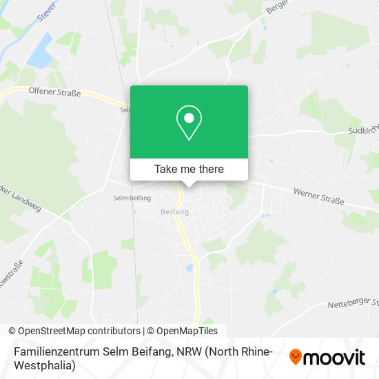 Familienzentrum Selm Beifang map