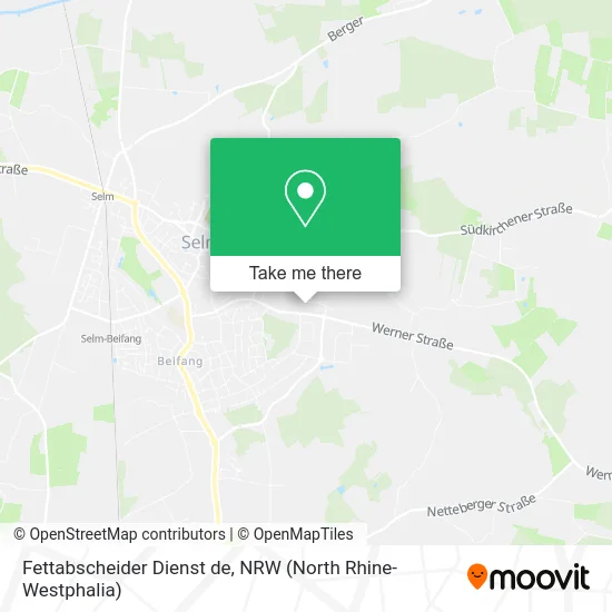 Fettabscheider Dienst de map