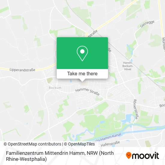 Карта Familienzentrum Mittendrin Hamm