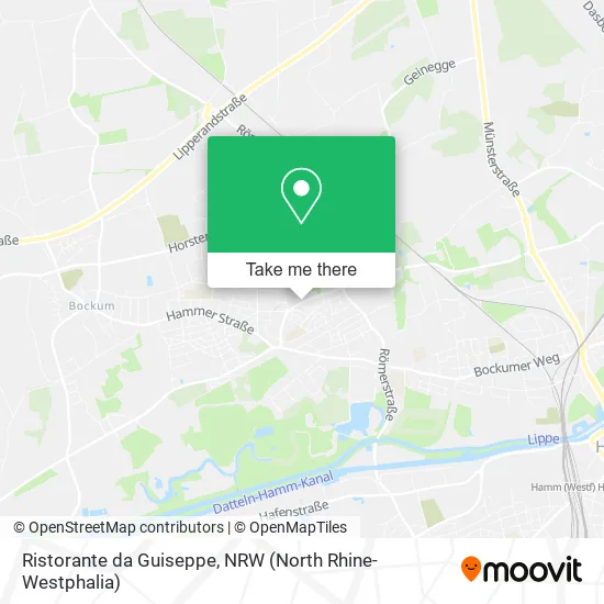 Карта Ristorante da Guiseppe